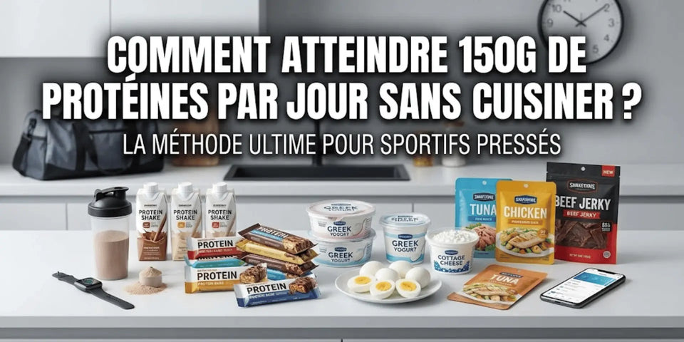 Comment atteindre 150g de protéines par jour sans cuisiner ? La méthode ultime pour sportifs pressés - U.MEAL
