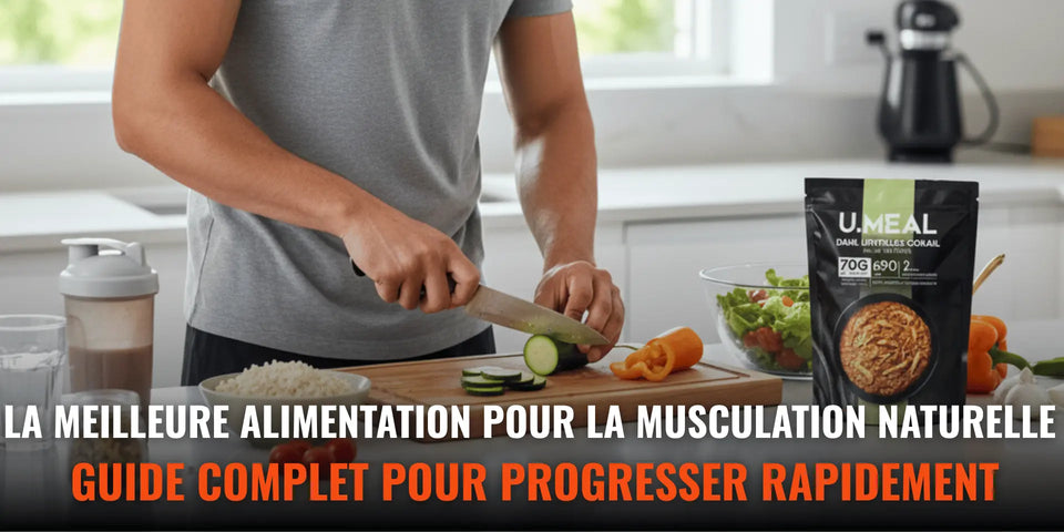 La meilleure alimentation pour la musculation naturelle : guide complet pour progresser rapidement - U.MEAL