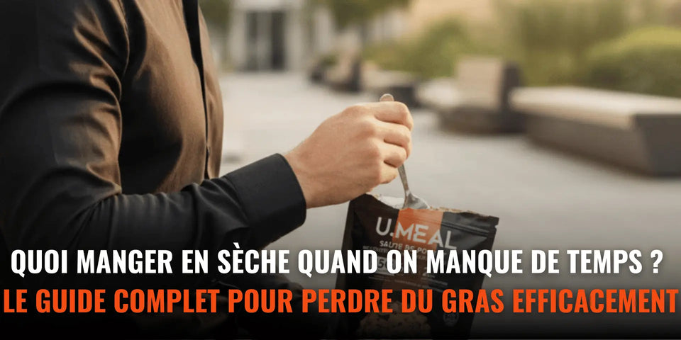 Quoi manger en sèche quand on manque de temps ? Le guide complet pour perdre du gras efficacement