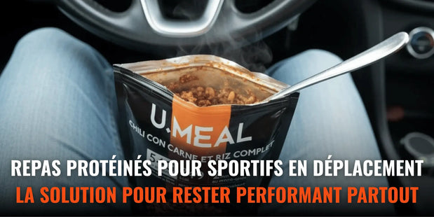 Repas protéinés pour sportifs en déplacement : la solution pour rester performant partout