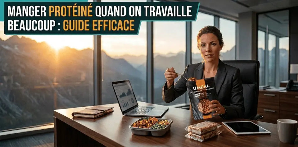 Manger protéiné quand on travaille beaucoup : guide efficace