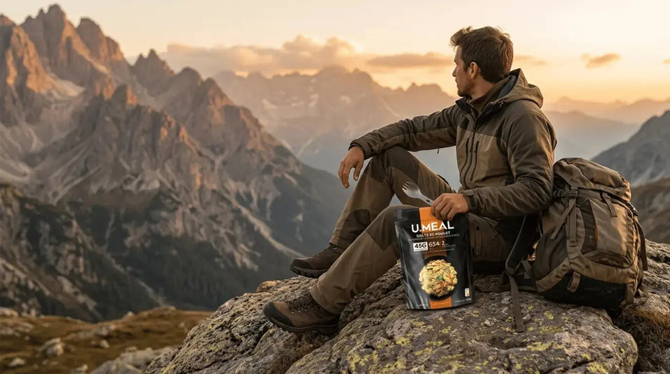 Repas protéiné pour la randonnée : manger complet sans réfrigérateur U.MEAL