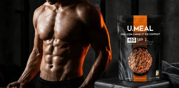 Repas protéiné en sèche : perdre du gras sans perdre du muscle U.MEAL
