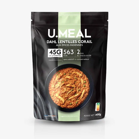 Dahl de lentilles corail protéiné Ma boutique