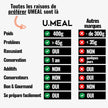 Pack repas protéiné performance | 7 + 2 offerts U.MEAL