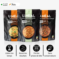 Pack repas protéiné découverte U.MEAL